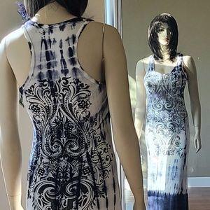 BEDAZZLED BIKER INSPIRED DRESS